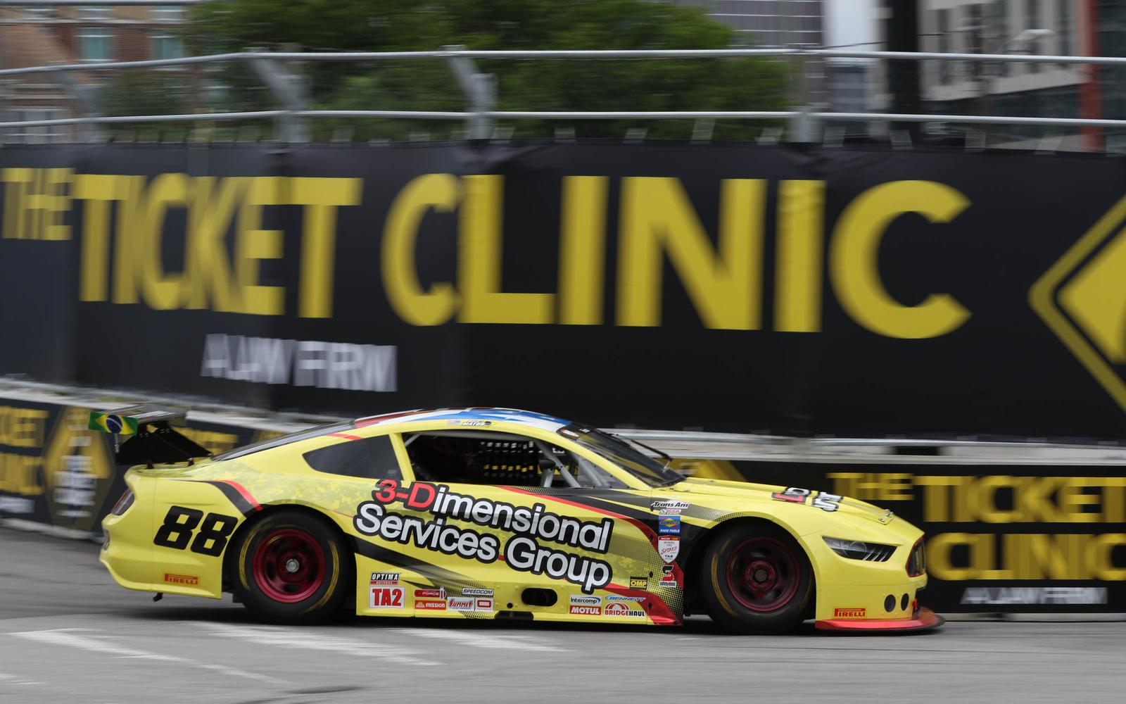 Rafa Matos Fastest in Sole Practice Following Rainy Morning at Big Machine Music City Grand Prix